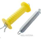 Isolador Tipo Porteira Mola Curta Interna Amarelo - Cni