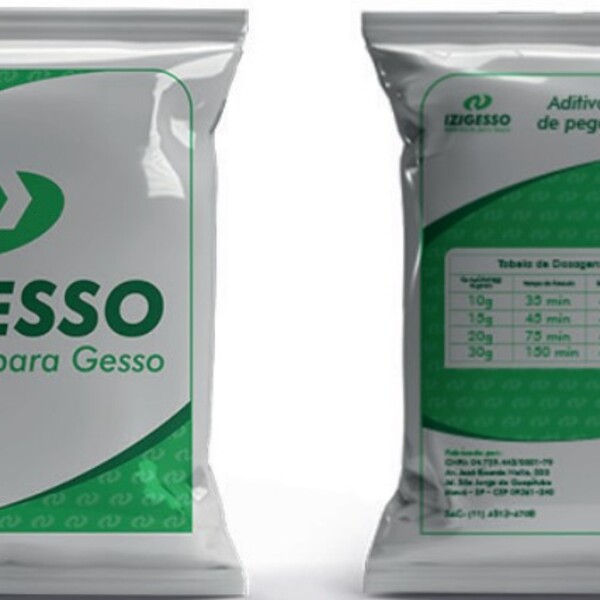 Izigesso - Retardante Para Gesso - 20 Gramas - Retarda Até 1: