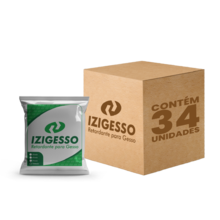Izigesso - Retardante Para Gesso -caixa Com 34 Saches De 30 G