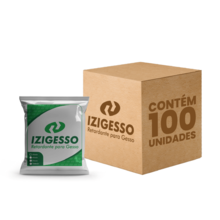 Izigesso - Retardante Para Gesso - Caixa Com 100 Saches De 10