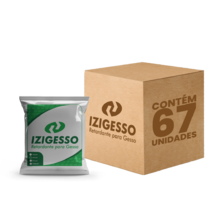 Izigesso - Retardante Para Gesso - Caixa Com 67 Saches De 15