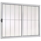 Janela 1,00 X 1,00 Integrada Manual Branca Tela Mosquiteiro