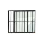 Janela 2 Folhas com Grade de Correr Alumínio 100x150cm Brimak