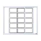 Janela 2 Folhas Móveis Em Alumínio 120 X 200 X 6,6 Cm Com Tra