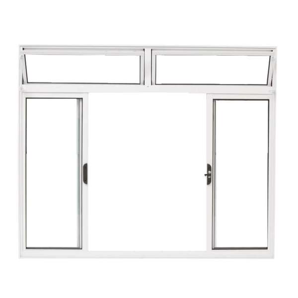 Janela 4 Folhas Em Alumínio 100 X 150 X 5,4 Cm Com Bandeira B