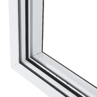 Janela de Correr Sobrepor 2 Folhas Acústica em Alumínio Branco e Vidro Laminado 12mm Magnum 1,14x1,64cm Atlântica