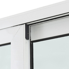 Janela de Correr Sobrepor 2 Folhas Acústica em Alumínio Branco e Vidro Laminado 12mm Magnum 1,14x1,64cm Atlântica