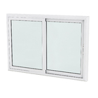 Janela de Correr Sobrepor 2 Folhas Acústica em Alumínio Branco e Vidro Laminado 12mm Magnum 1,34x1,64cm Atlântica