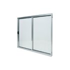 Janela Alumínio De Correr 100x100cm 2 Folhas Sem Grade Plus L