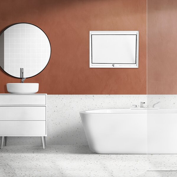 Janela Alumínio Maxim Ar 40x60cm Natural Brilhante Lux Esquad