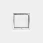 Janela Alumínio Maxim Ar 50x50cm Natural Brilhante Lux Esquad