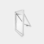 Janela Alumínio Maxim Ar 60x40cm Natural Brilhante Lux Esquad