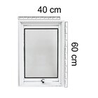 Janela Alumínio Maxim Ar 60x40cm Natural Brilhante Lux Esquad