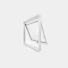 Janela Alumínio Maxim Ar 60x60cm Natural Brilhante Lux Esquad