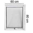 Janela Alumínio Maxim Ar 80x60cm Natural Brilhante Lux Esquad