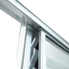 Janela Alumínio Veneziana 3 Folhas 100x100cm Com Grade Natura