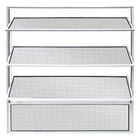 Janela Basculante 4 Folhas Alumínio Pintado Branco 0,80x0,80m Linha Home 3A Alumínio