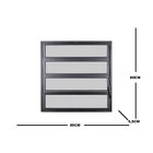 Janela Basculante 1 Secção Central Topsul Vidro Mini Boreal 8