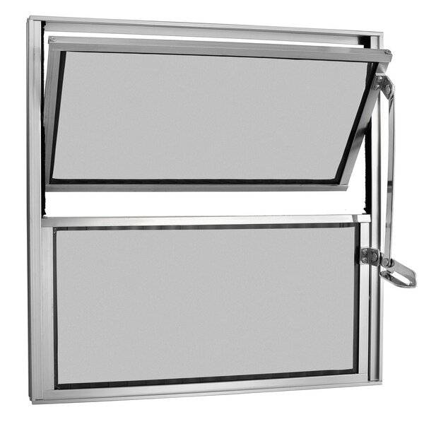 Janela Basculante 1 Secção Com Vidro Mini Boreal 40x60cm Ecos