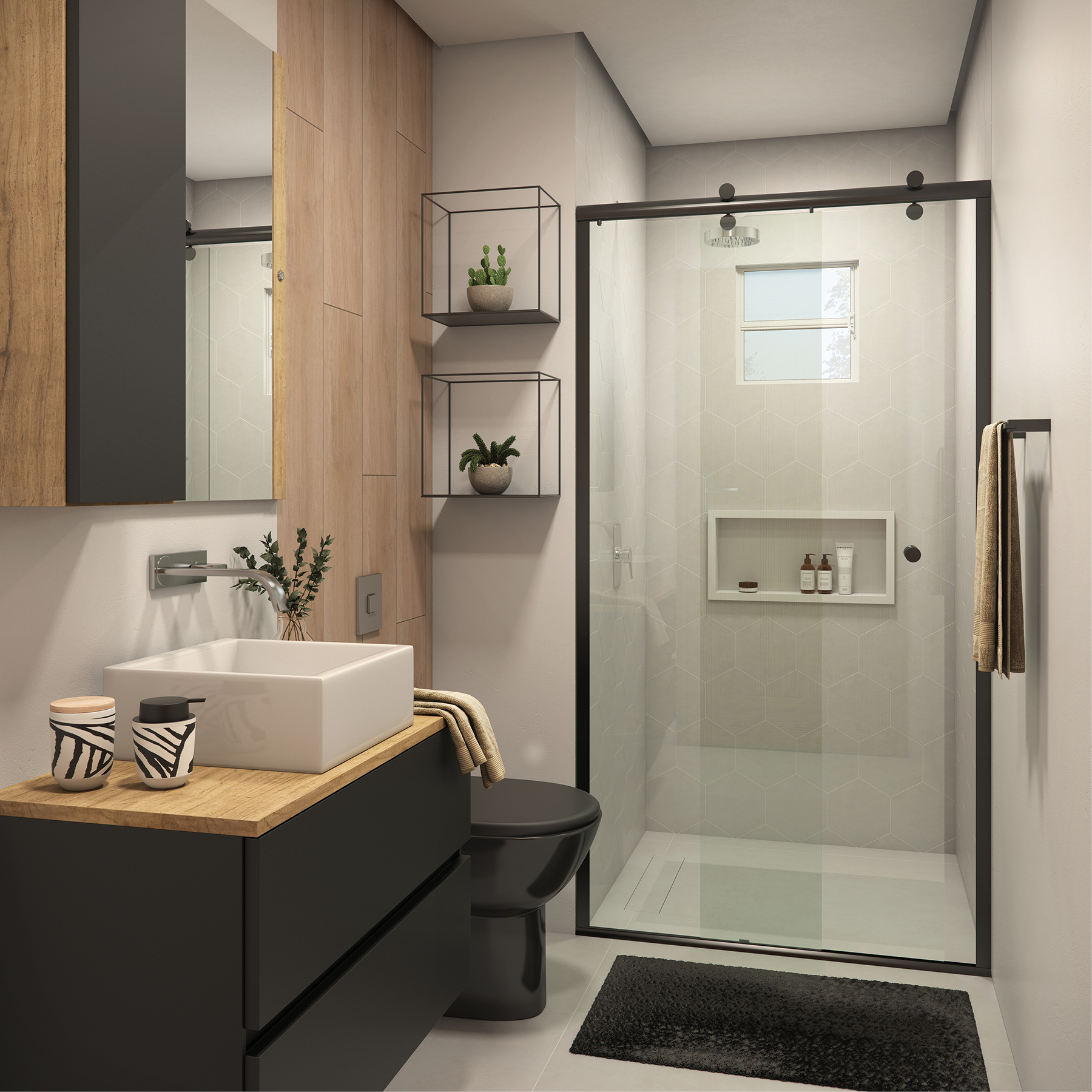 Janela de Alumínio Basculante Classic CRV