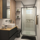 Janela de Alumínio Basculante 3 Folhas 40x60cm com Vidro 3mm Classic CRV Branca