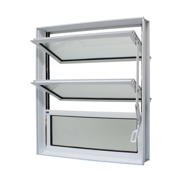 Janela Basculante Alumínio Branco 60x60 Jap Caribe Max