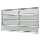 Janela Basculante Alumínio Branco 80x200x6cm Duas Seções Jap