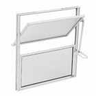 Janela Basculante Alumínio Pintado Branco 0,40x0,40m Linha Master Brimak