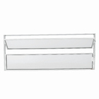 Janela Basculante Alumínio Pintado Branco 0,40x1,00m Linha Master Brimak