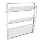 Janela Basculante Alumínio Pintado Branco 0,50x0,50m Linha Master Brimak