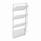 Janela Basculante Alumínio Pintado Branco 0,80x0,40m Linha Master Brimak