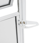 Janela Basculante Alumínio Pintado Branco 0,80x0,60m Linha Master Brimak