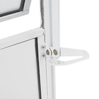 Janela Basculante Alumínio Pintado Branco 0,80x1,00m Linha Master Brimak