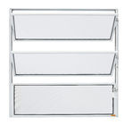 Janela Basculante Alumínio Pintado Branco 1,00x1,00m Linha Master Brimak