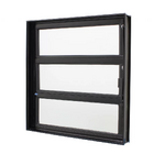 Janela Basculante Alumínio Preto 60x100x6cm Jap Caribe Max