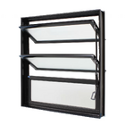 Janela Basculante Alumínio Preto 60x60x6cm Jap Caribe Max