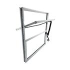 Janela Basculante Alumínio Quadrada 40x40cm Sem Vidros - W.m.