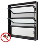 Janela Basculante Com Tela Mosquiteiro 60x80x10,2cm Alumínio