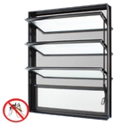 Janela Basculante Com Tela Mosquiteiro 80x80x10,2cm Alumínio