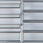 Janela Basculante De Alumínio 0,80 X 1,50 Linha All Modular C