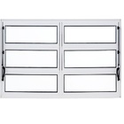 Janela Basculante De Alumínio 1,00 X 2,00 Linha All Soft Cor