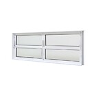 Janela Basculante Em Alumínio Branco Caribe Max 40x150x6cm 4