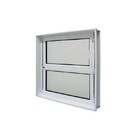 Janela Basculante Em Alumínio Branco Caribe Max 40x60x6cm 2 F