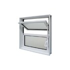 Janela Basculante Em Alumínio Branco Caribe Max 40x80x6cm 2 F