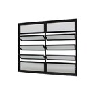 Janela Basculante Em Alumínio Preto Caribe Max 100x150x6cm 10