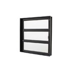 Janela Basculante Em Alumínio Preto Caribe Max 60x80x6cm 3 Fo