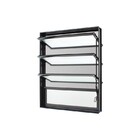 Janela Basculante Em Alumínio Preto Caribe Max 80x60x10,2cm 4