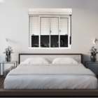 Janela C/persiana Integrada Alumínio Branco 2fls Móveis - 120