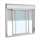 Janela C/persiana Integrada Alumínio Branco 2fls Móveis - 120