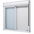 Janela C/persiana Integrada Alumínio Branco 2fls Móveis L20 -